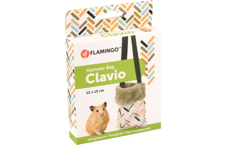 Flamingo Hangzak Clavio Meerkleurig