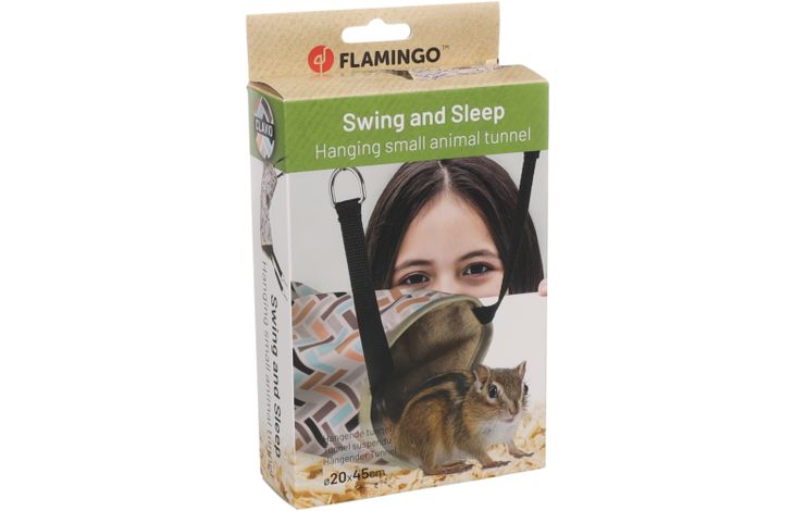 Flamingo Tunnel Clavio Cilinder Meerkleurig