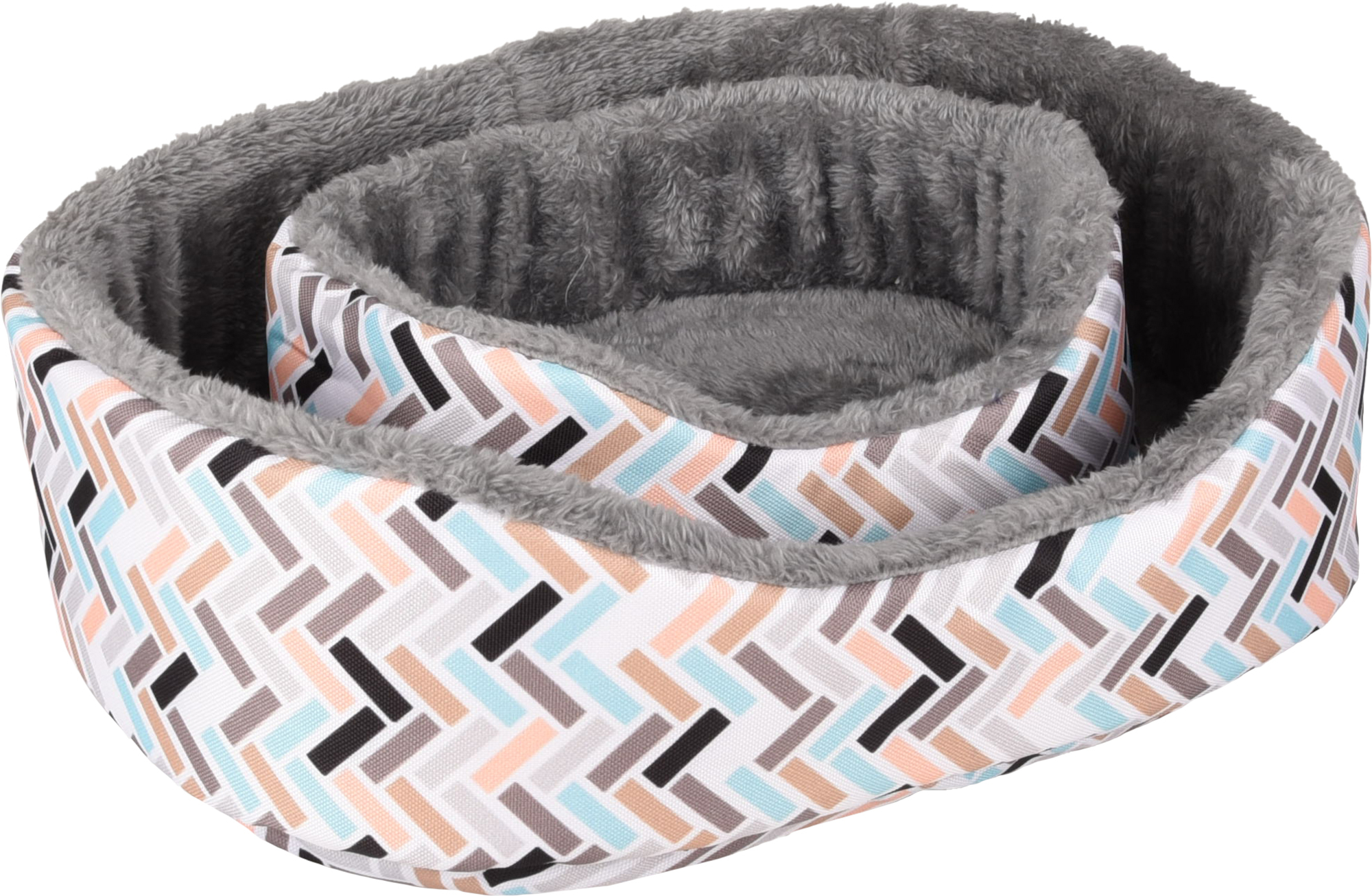 Flamingo Basket Clavio Oval Mix