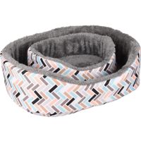 Flamingo Basket Clavio Oval Mix