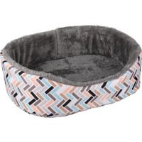 Flamingo Mand Clavio Ovaal Meerkleurig