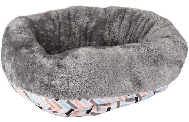 Flamingo Mand Clavio Rond Meerkleurig