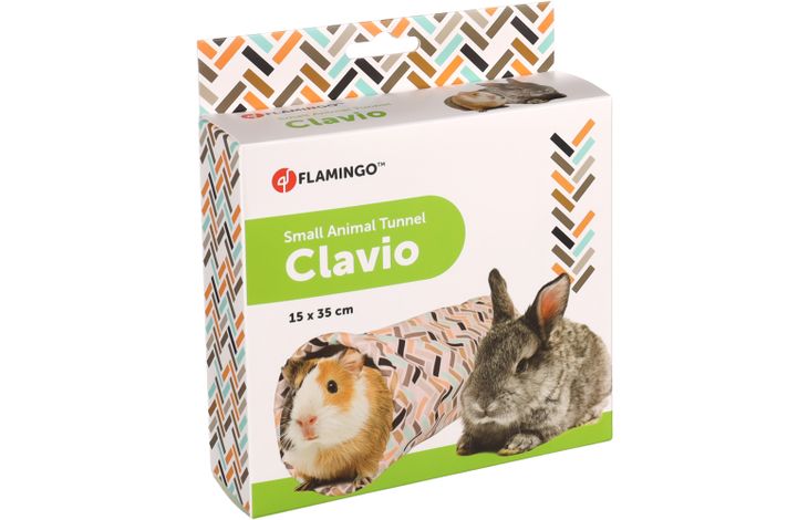 Flamingo Tunnel Clavio Cilinder Meerkleurig
