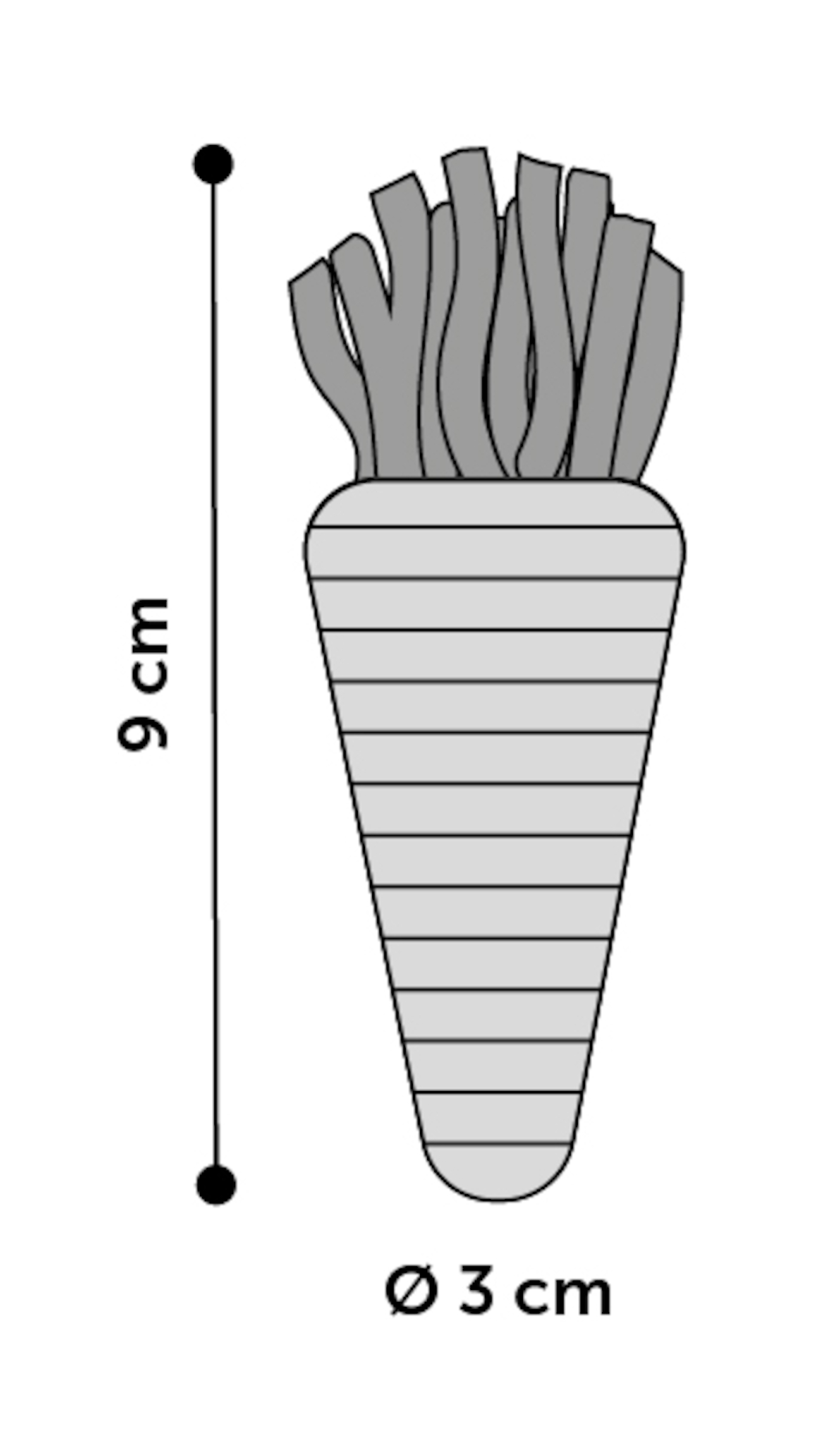 Flamingo Giocattolo Legou Carota Mix