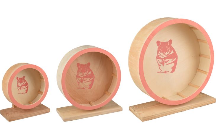 Flamingo Toy Danco Exercise wheel Light brown