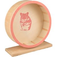 Flamingo Toy Danco Exercise wheel Light brown