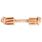 Toy BBQ Beads & Cord Light brown