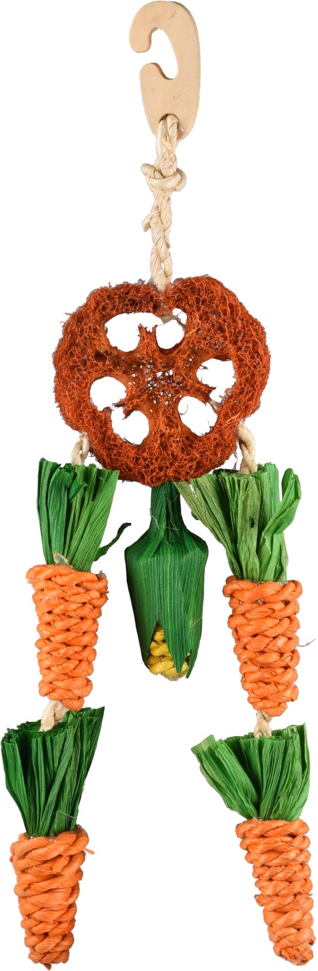 Flamingo Toy Legou Wheel with rope Orange