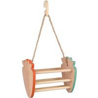 Flamingo Porta heno Frado Marrón claro & Verde menta & Salmón rosado