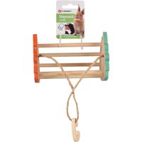 Flamingo Porta heno Frado Marrón claro & Verde menta & Salmón rosado