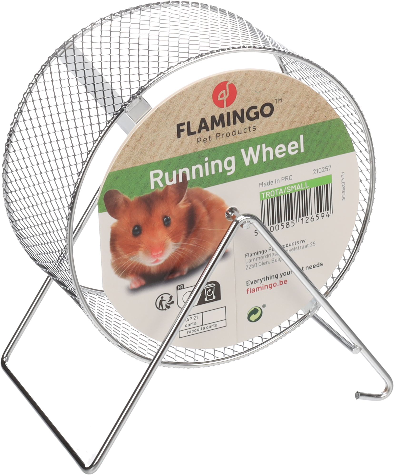 Flamingo Juguete Trota Rueda ejercicios Plata