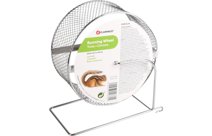 Flamingo Juguete Trota Rueda ejercicios Plata