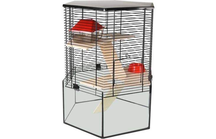 Flamingo Cage Vitru Black