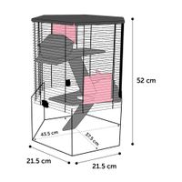 Flamingo Cage Vitru Black