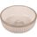 Feeding and drinking bowl Mylo Round Beige & White
