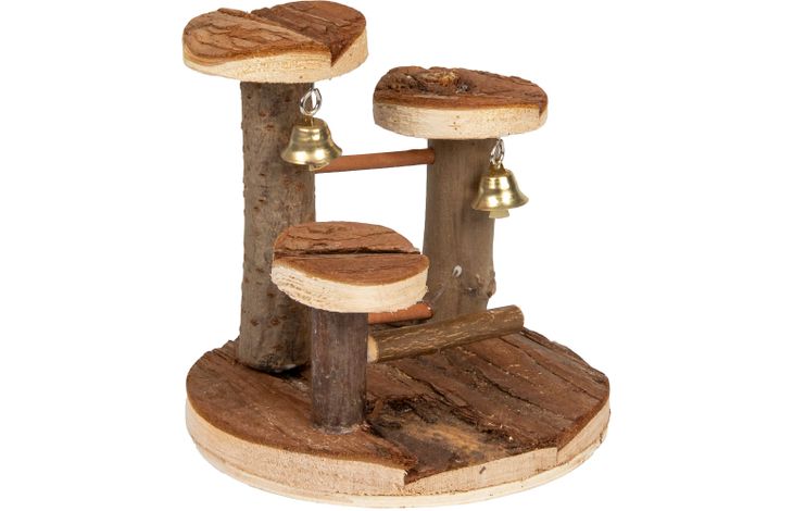 Flamingo Jouet Pure Home Elly Cadre d'escalade Brun