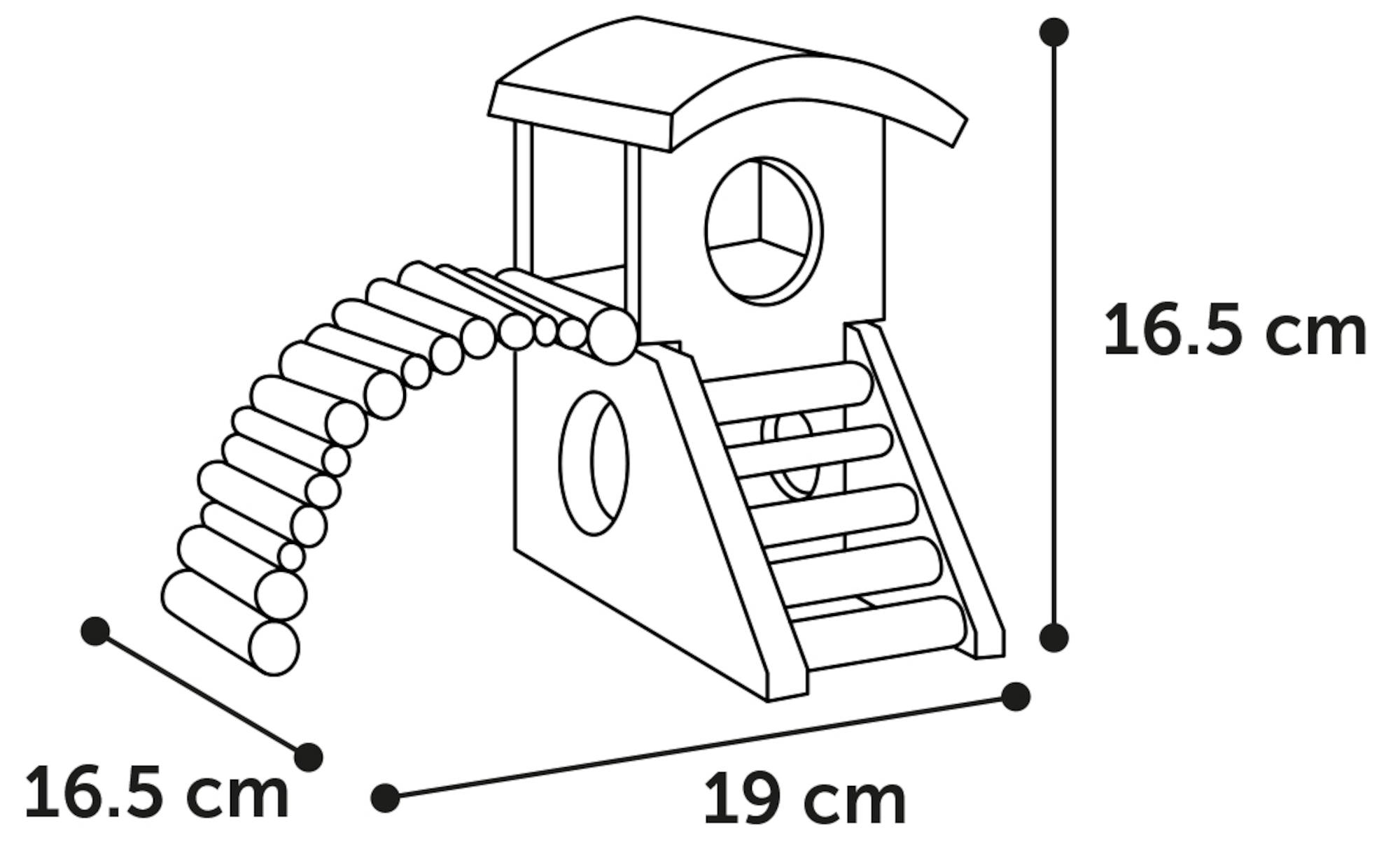 Flamingo Small animal house Marty Brown