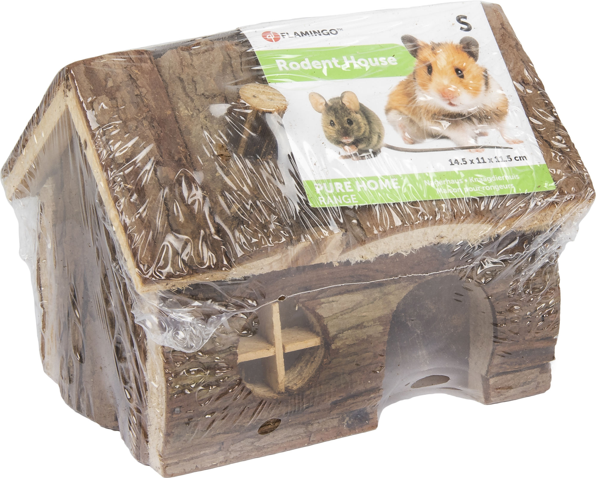 Flamingo Knaagdierhuis Grity Bruin
