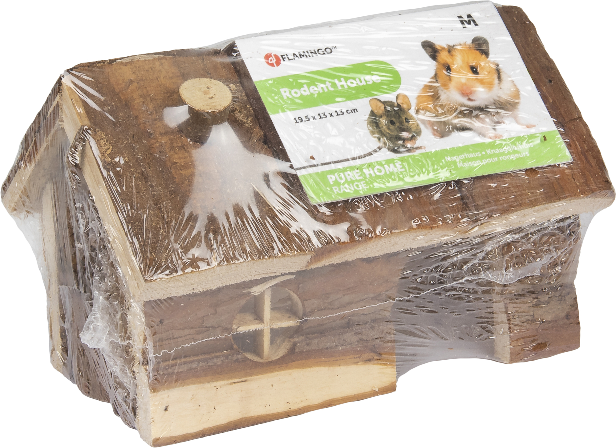 Flamingo Small animal house Grity Brown