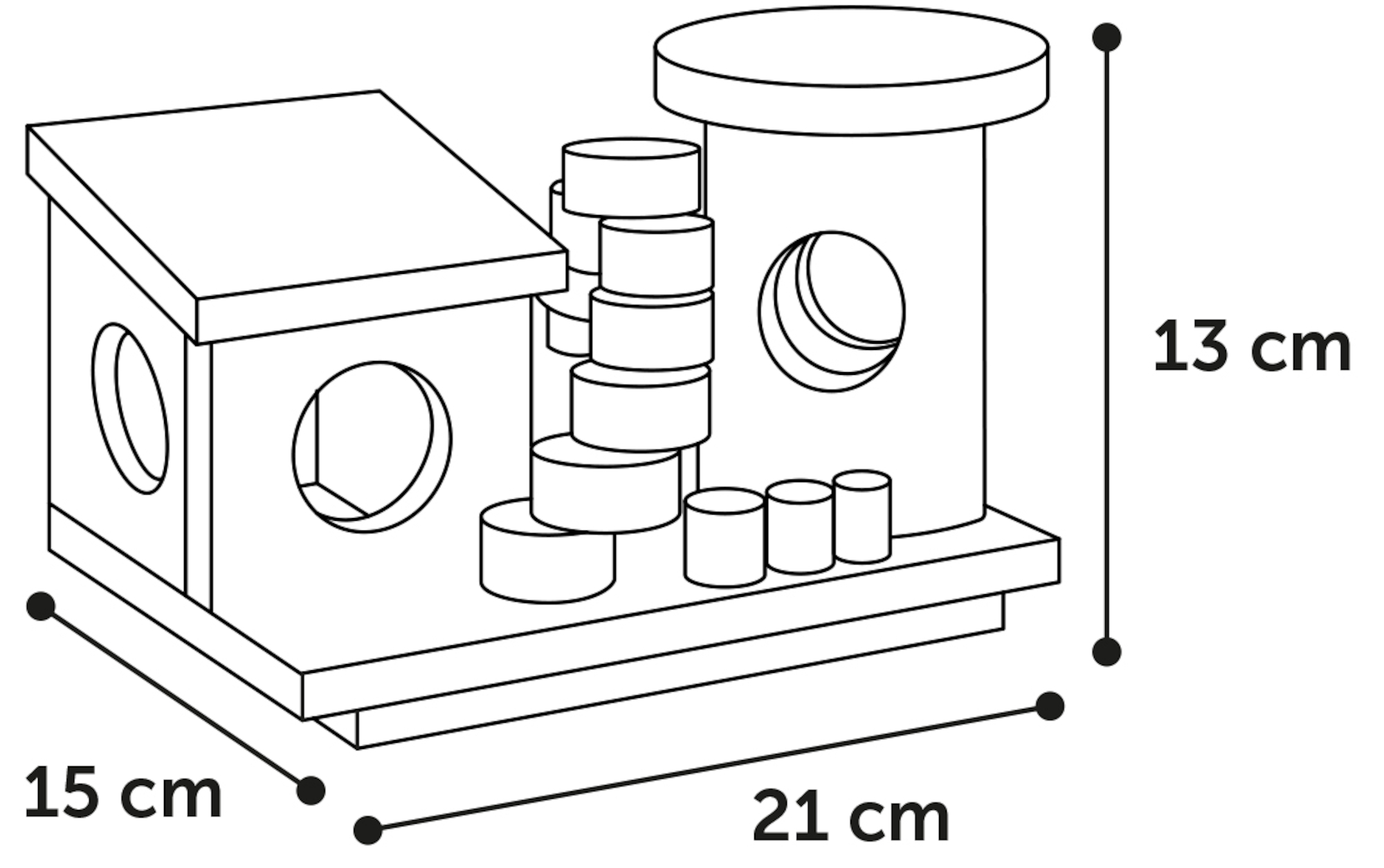 Flamingo Small animal house Tory Brown