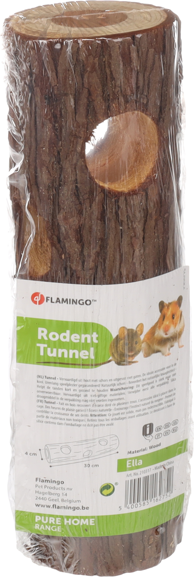 Flamingo Speelgoed Pure Home Ella Tunnel Bruin