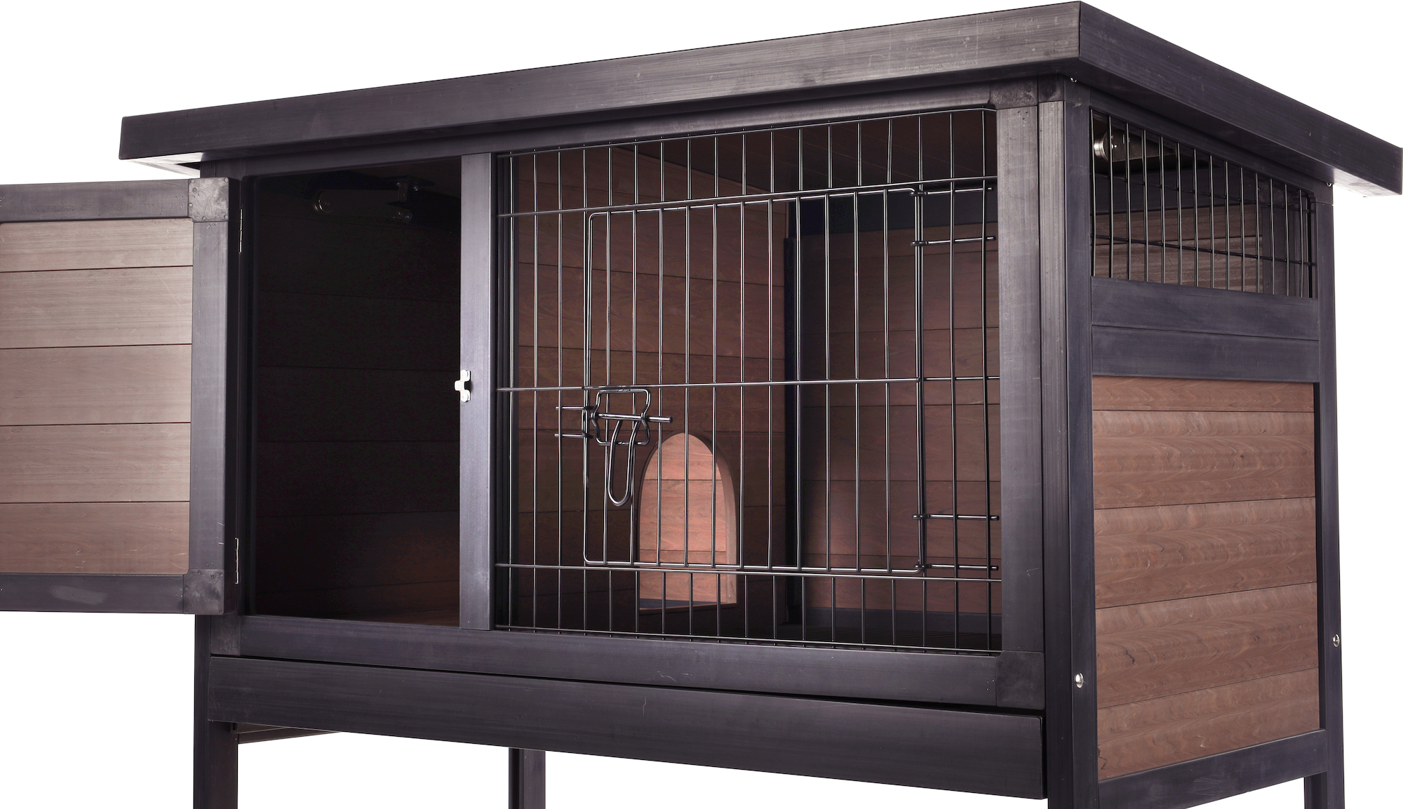 Flamingo Rabbit hutch Bugs Ramos Brown