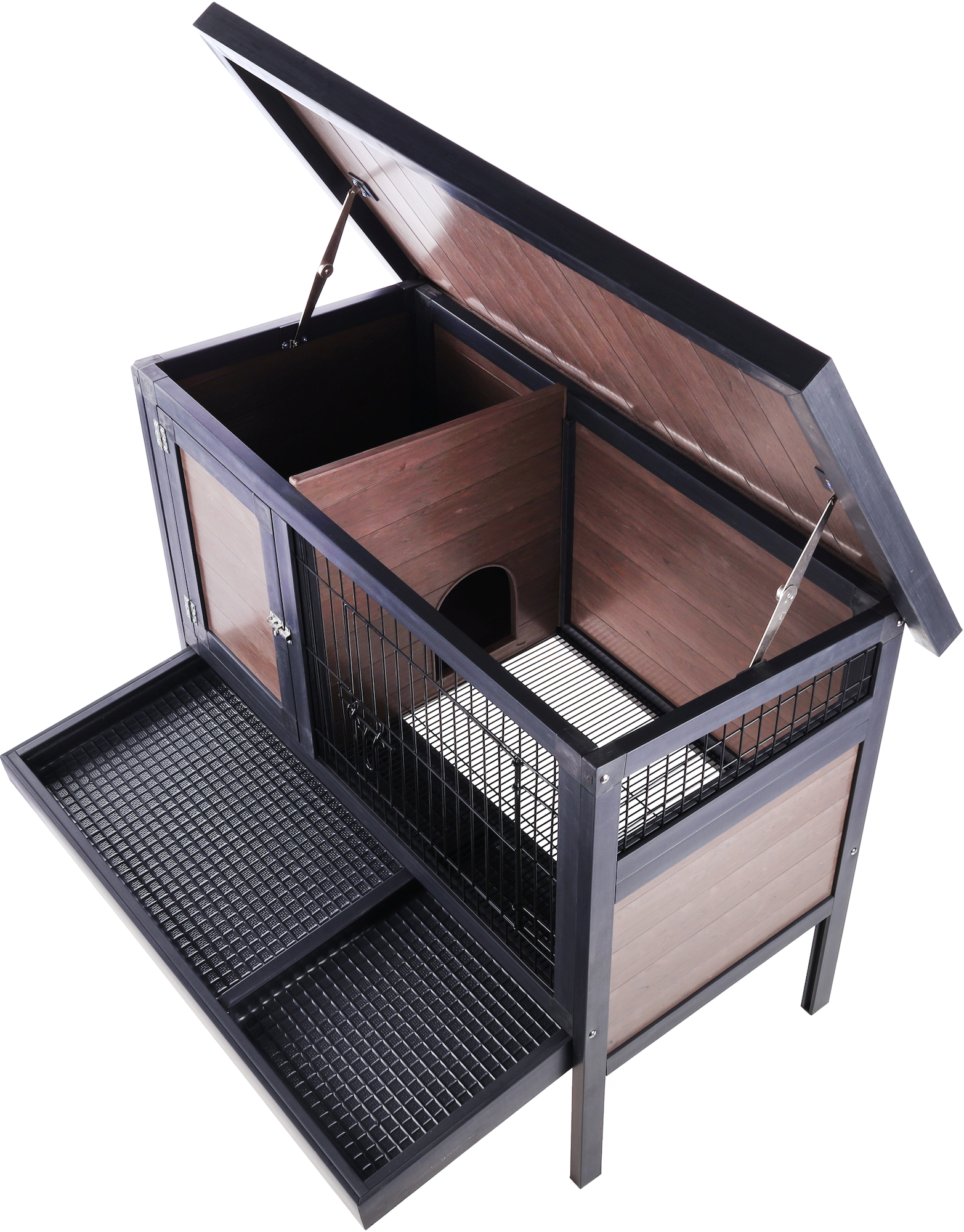 Flamingo Rabbit hutch Bugs Ramos Brown