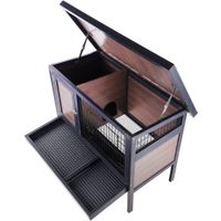 Flamingo Rabbit hutch Bugs Ramos Brown