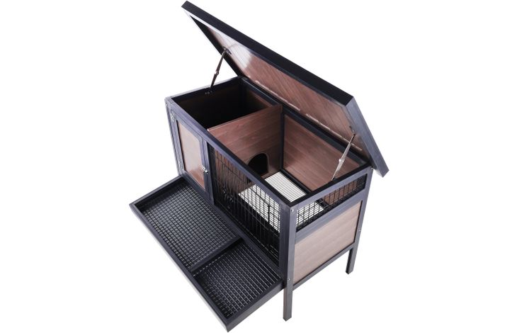 Flamingo Rabbit hutch Bugs Ramos Brown