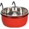 Eet- en drinkpot Avaro Rond Rood & Zilver