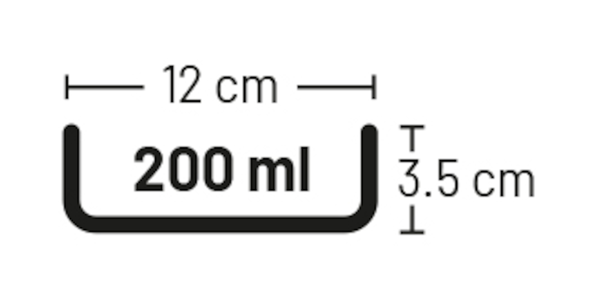 Flamingo Futter- und Trinknapf Meerschweinchen Nala Rund Schwarz & Weiß