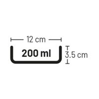 Flamingo Futter- und Trinknapf Meerschweinchen Nala Rund Schwarz & Weiß