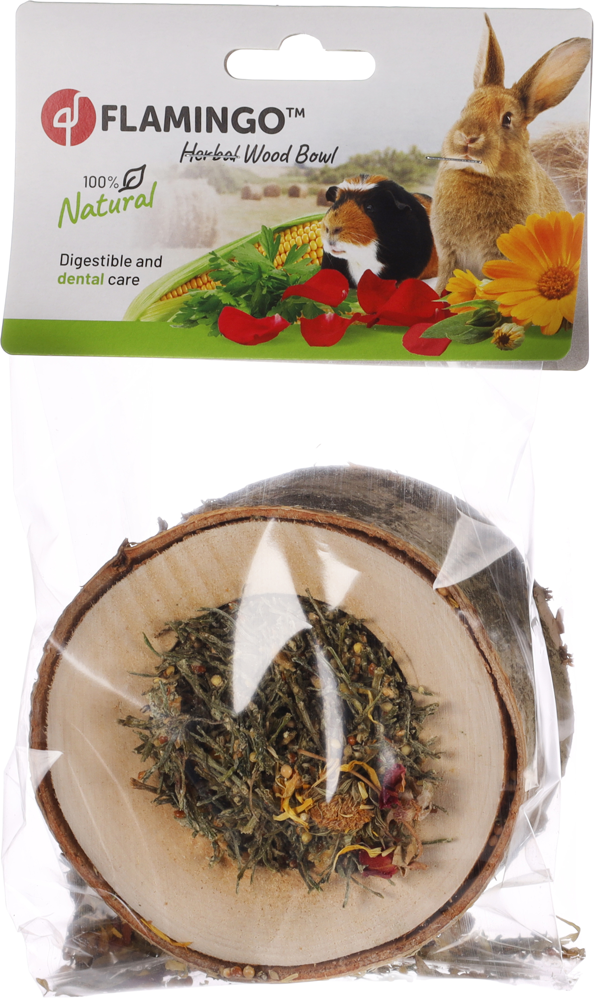 Flamingo Snacks Nibble wood 