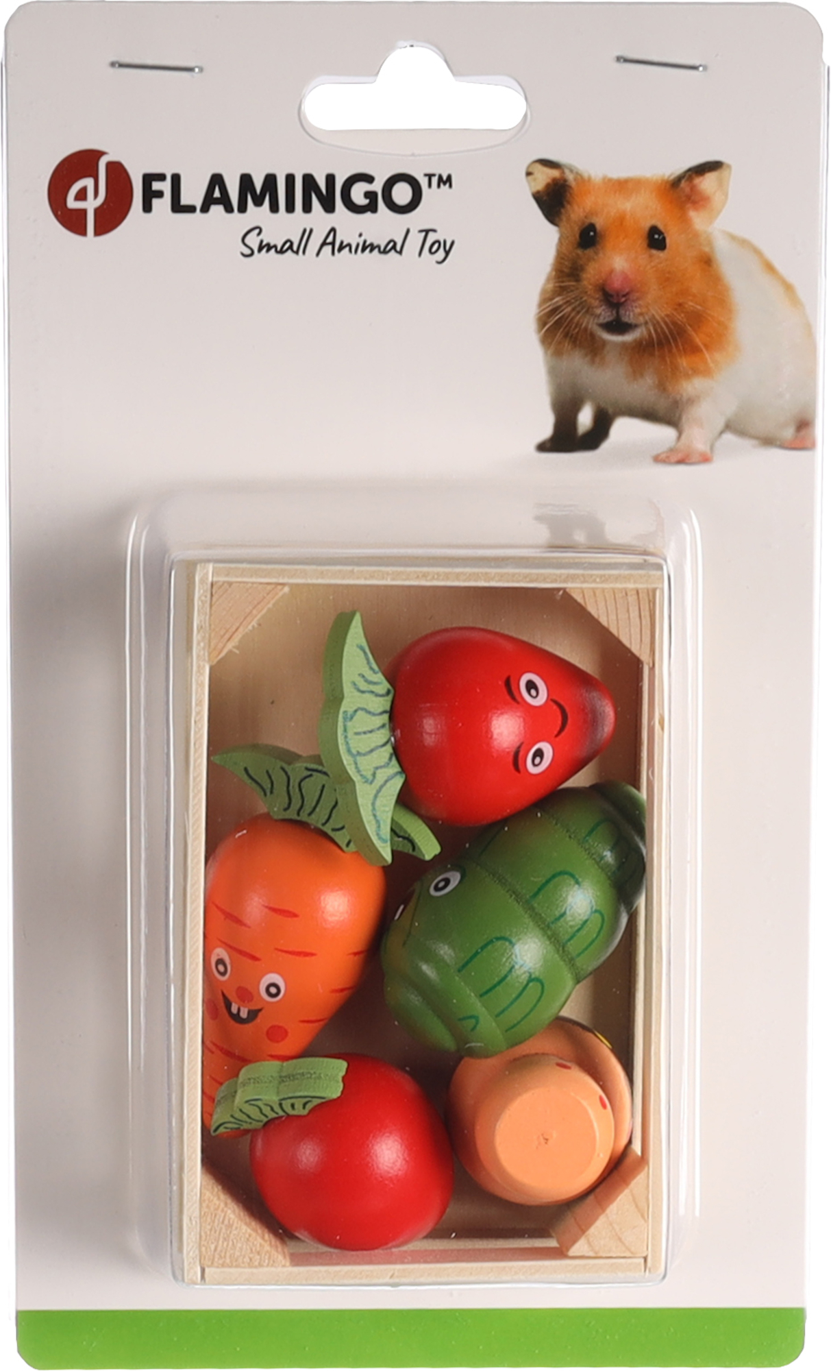 Flamingo Nibble wood Groecha Mix