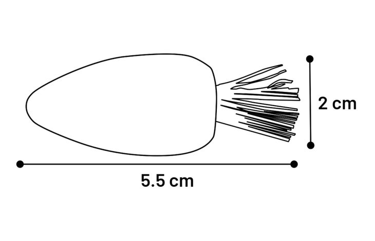 Flamingo Nageholz Cora Orange