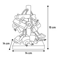 Flamingo Vogelspeelgoed Kobb  Meerkleurig