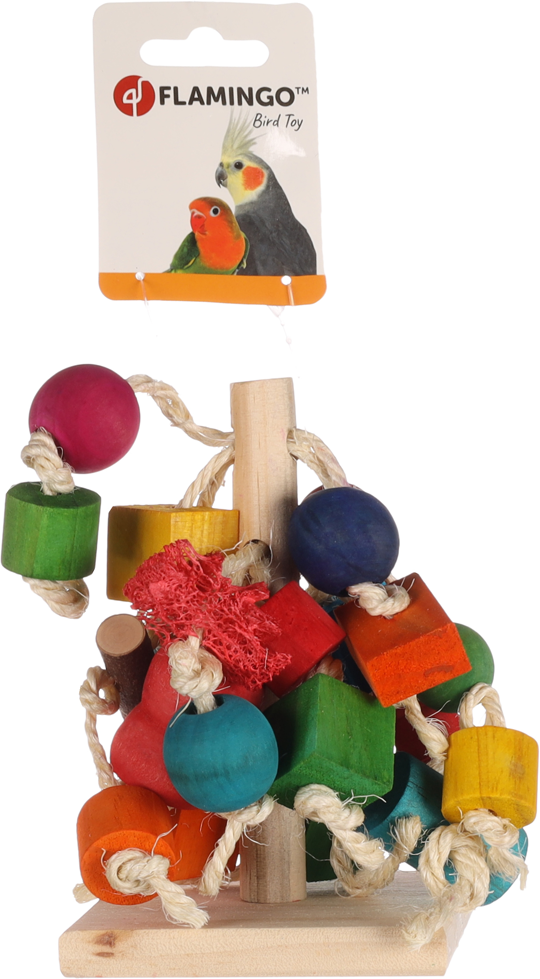 Flamingo Vogelspeelgoed Kobb  Meerkleurig