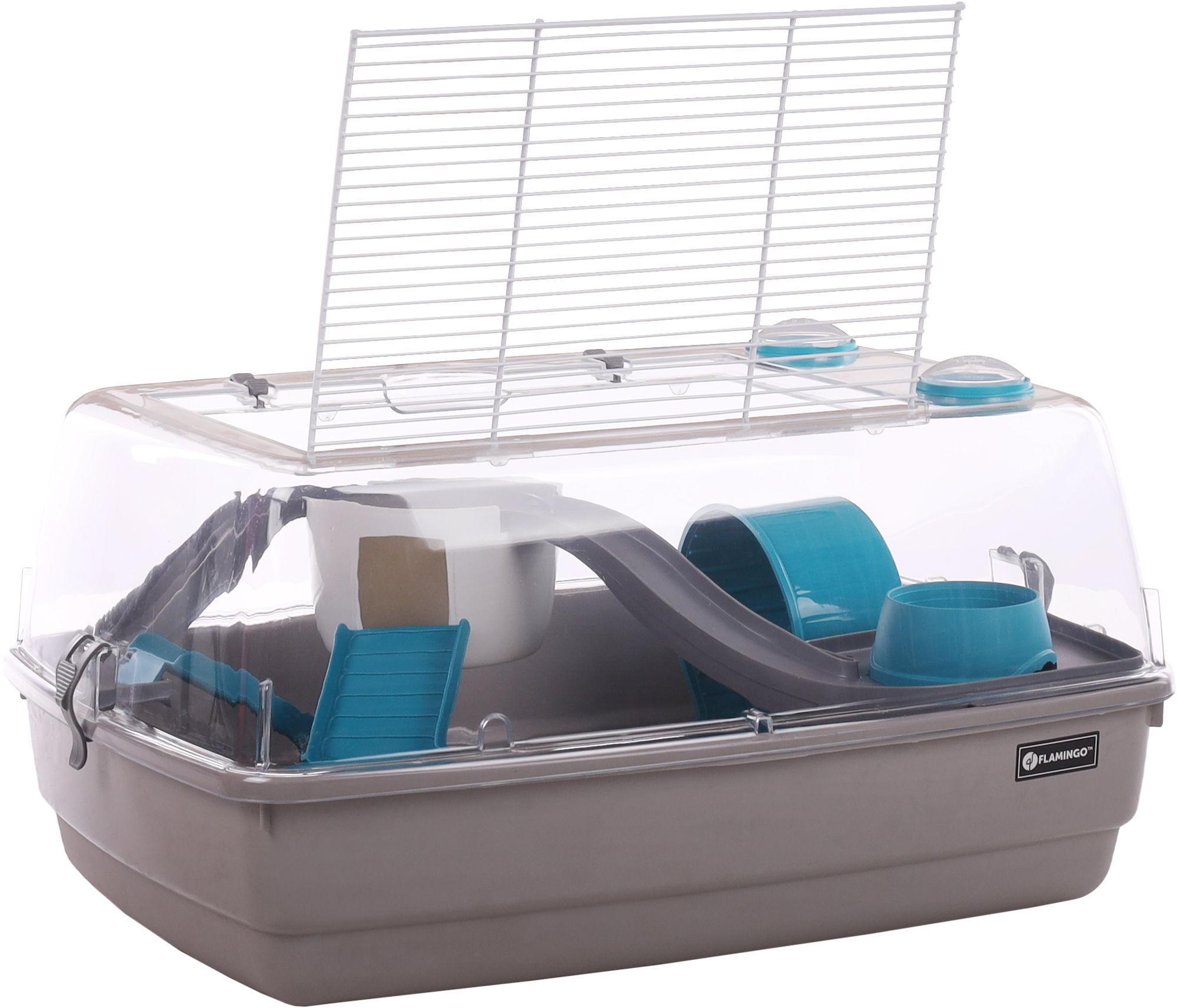 Flamingo Hamster cage Serena Grey