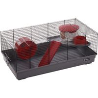 Flamingo Hamsterkooi Jing Zwart Grijs