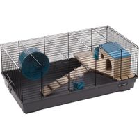 Flamingo Hamster cage Jang Black Grey