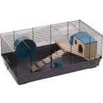 Hamster cage Jang Black Grey