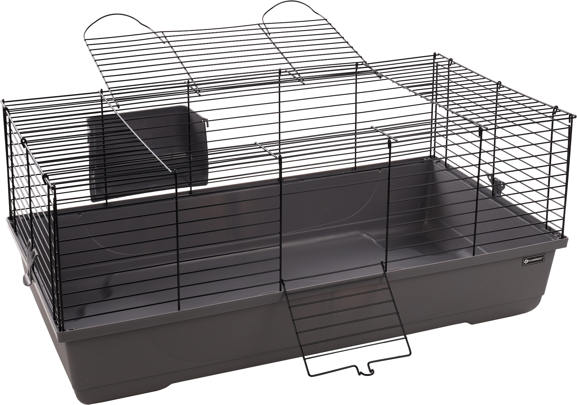 Black rabbit cheap cage