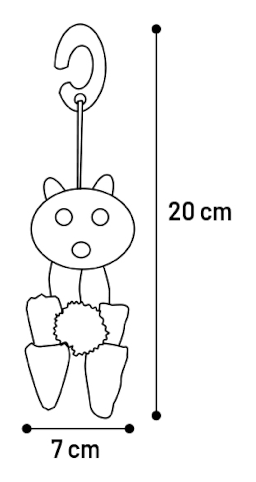 Flamingo Toy Ikor  Mix