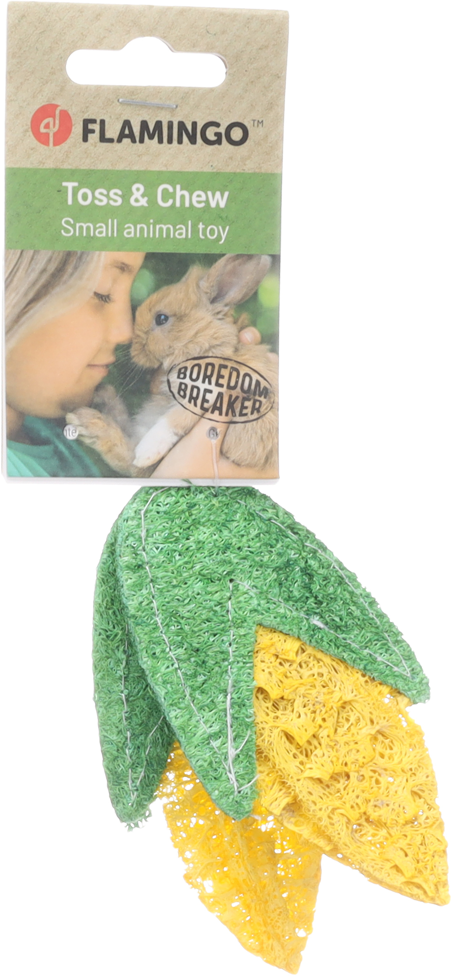 Flamingo Toy Kanda  Yellow & Green