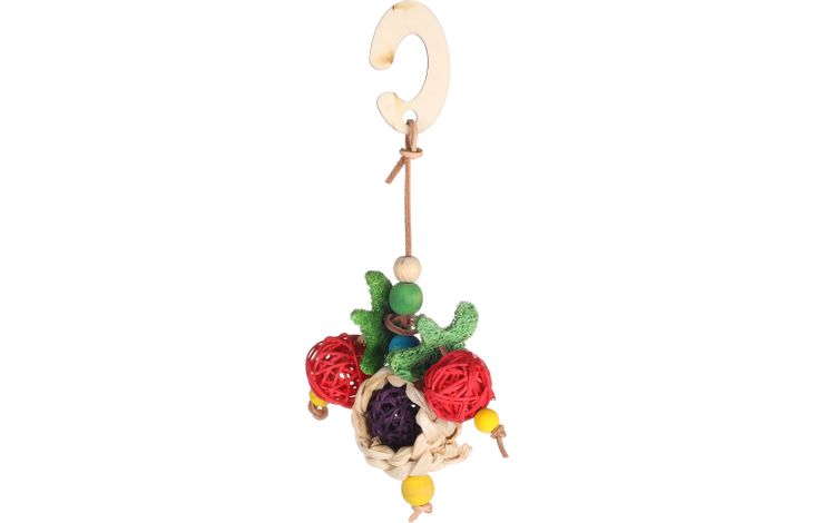Flamingo Giocattolo Nabur  con pallina Mix