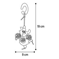 Flamingo Giocattolo Nabur  con pallina Mix