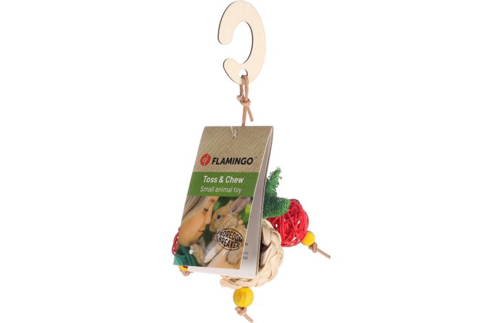 Flamingo Giocattolo Nabur  con pallina Mix