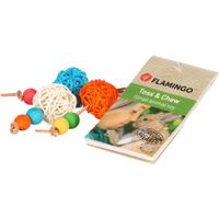 Flamingo Giocattolo Qai  con pallina Mix