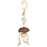 Flamingo Speelgoed Rado  met bal Beige & Bruin