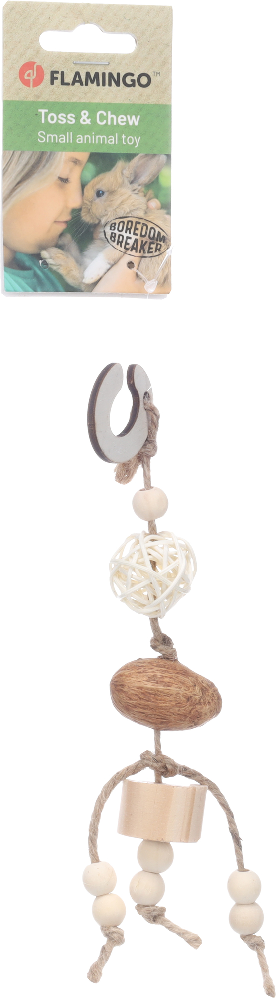 Flamingo Toy Rado  with ball Beige & Brown
